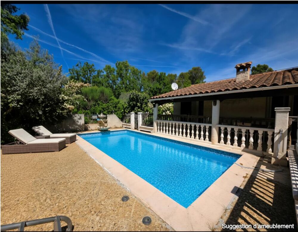 Vente Maison Villa individuelle 3/4p 80m2 Piscine 1230m2 Jardin Draguignan