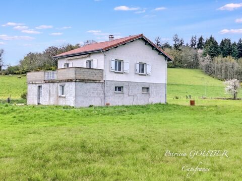   LES SALLES (42). MAISON INDIVIDUELLE de 120 M2 � finir de restaurer, son beau terrain de 2700 M2 constructible Maison - 4 pi�ce(s) - 120 m�