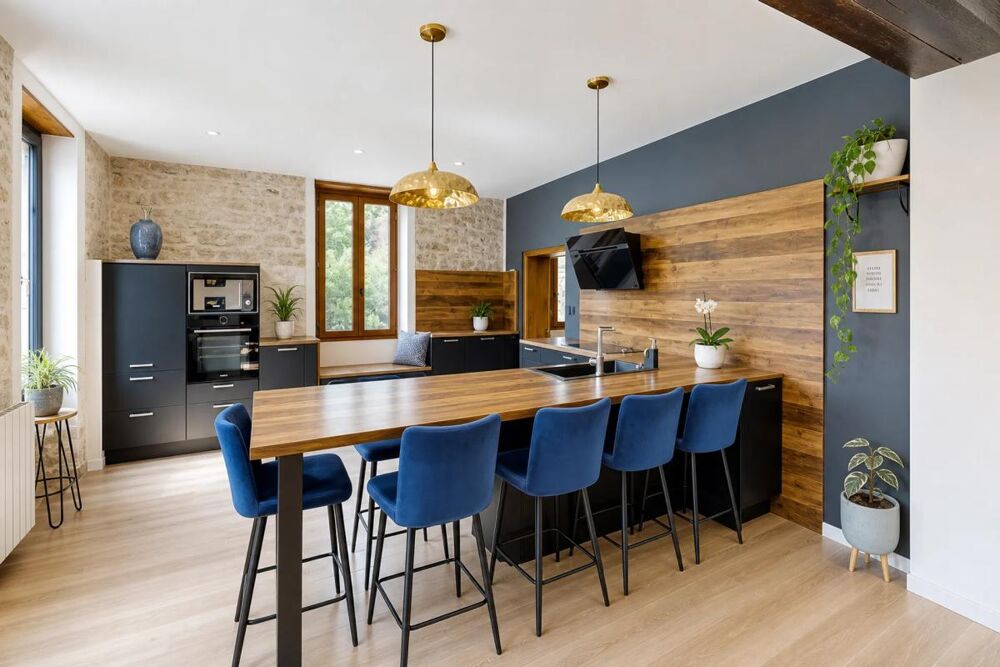 Maison de 9 pièces de 319 m² située à Bioule
