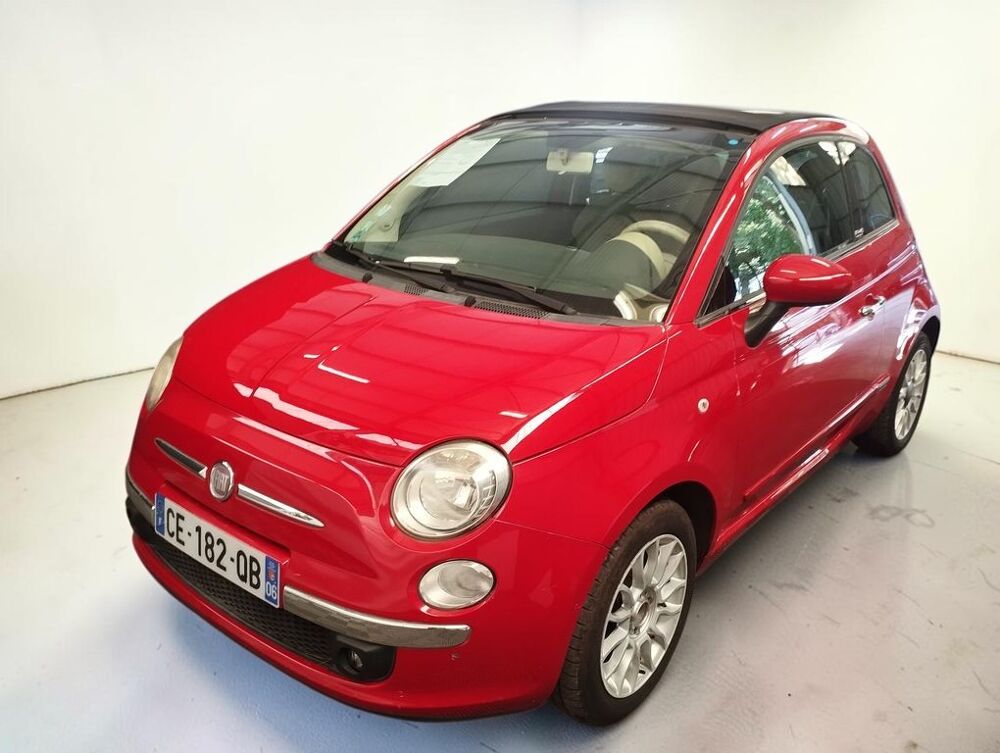 500 C 1.2 69 LOUNGE 2P 2012 occasion 06640 Saint-Jeannet