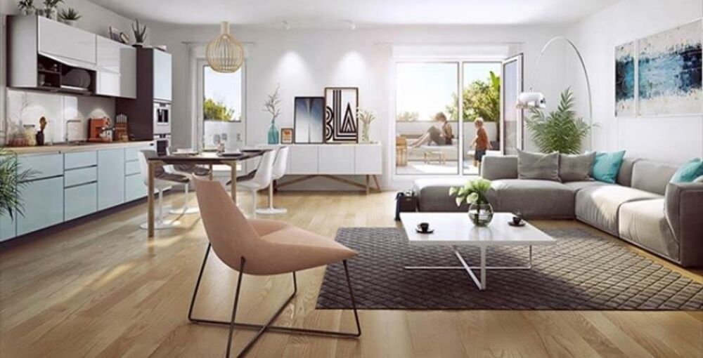 Vente Appartement 2 PIÈCES de 46m² + LOGGIA + PKG(s) Bordeaux