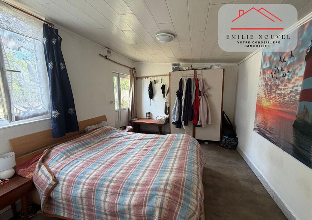 PLEUBIAN , Pied-à-terre littoral à 130 m de la plage, terrain 754 m²