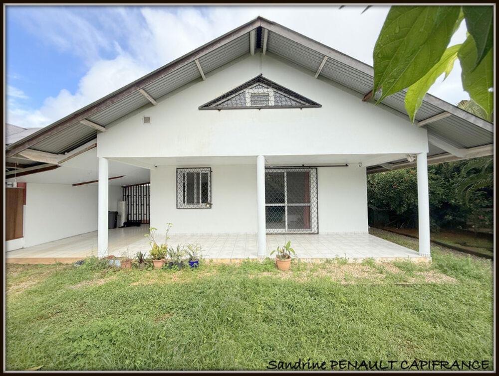 Vente Maison A VENDRE A KOUROU (97310) UNE CHARMANTE MAISON T5 DE 106 m² - TERRAIN DE 440 m² - AU PRIX DE 318 000 € Kourou