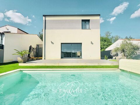   Maison familiale avec piscine proche de Carcassonne d'environ 132M2 Maison - 5 pi�ce(s) - 132 m�