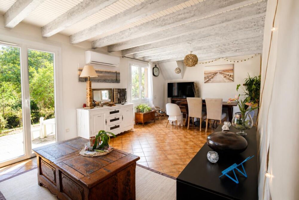 Maison bois type chalet 125 m² sur terrain de 5 110 m² divisible - ONESSE-ETR-LAHARIE