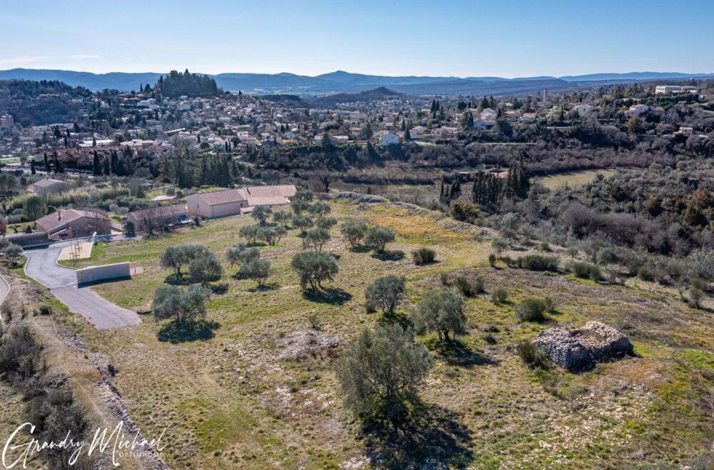 Vente Terrain FORCALQUIER (04) – Terrain rare à bâtir, vue dominante & proximité centre, de 2 400,00 m² Forcalquier