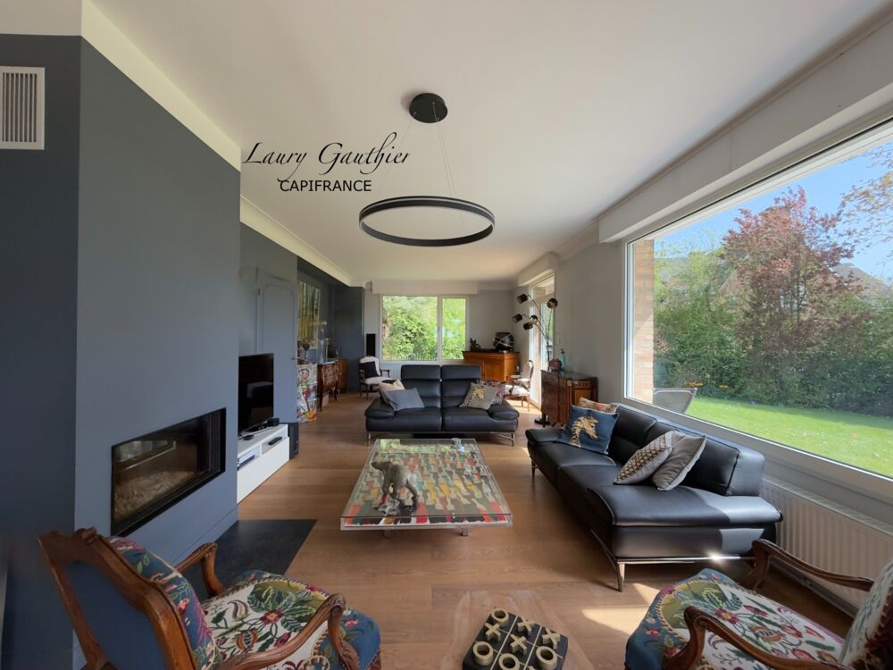 Superbe villa individuelle 208 m²  7 pièces - Sous-sol complet  Terrain 1400 m²  La Chapelle-dArmentières