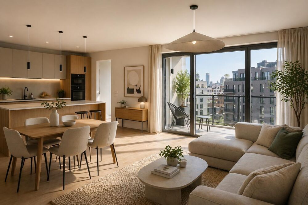 Vente Appartement **PROXIMITÉ TRANSPORTS - BALCON EXPOSITION SUD - SUPERBE APPARTEMENT 3 PIÈCES Lyon 2