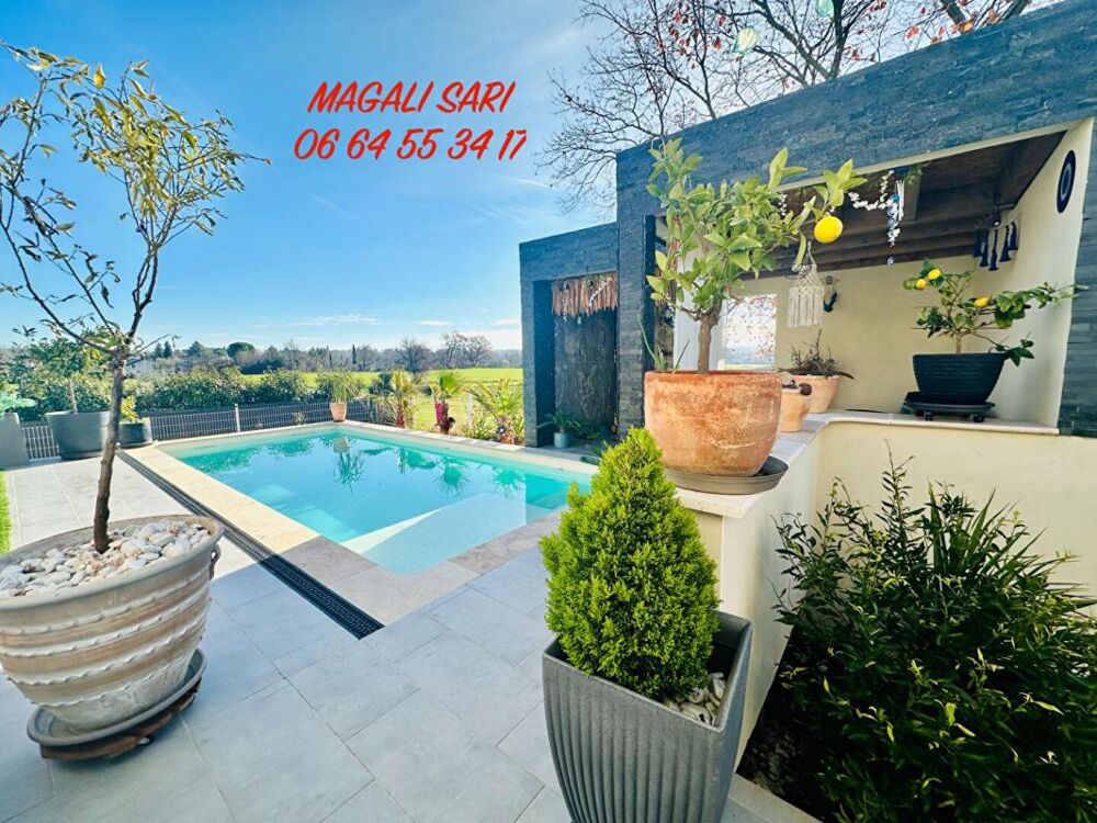 Vente Villa Villa Saint Hilaire De Brethmas 5 pièce(s) 114 m2 + Pool House Saint hilaire de brethmas