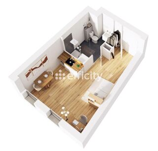  Appartement � vendre 1 pi�ce 29 m�