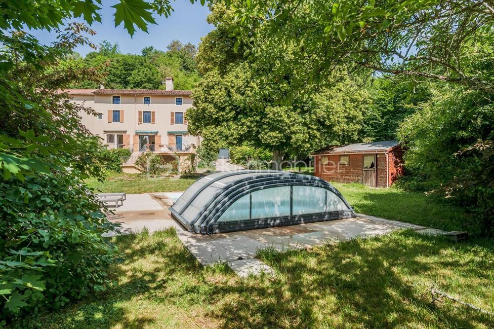 Vente Propriété/Château Demeure de caractère en bord de rivière d'Ain – 300 m² habitables – Piscine- IDEAL GRANDE FAMILLE Pont d ain