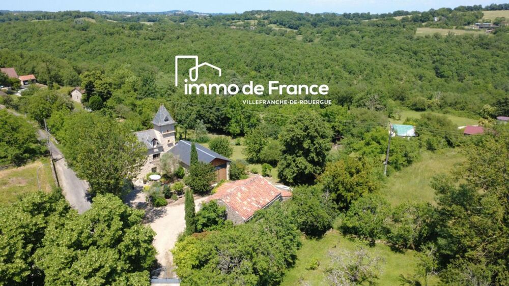 Vente Propriété/Château Propriété Villefranche de Rouergue, 168 m², 4 chambres, nombreuses dépendances sur 3816 m² de terrain clos attenant Villefranche de rouergue