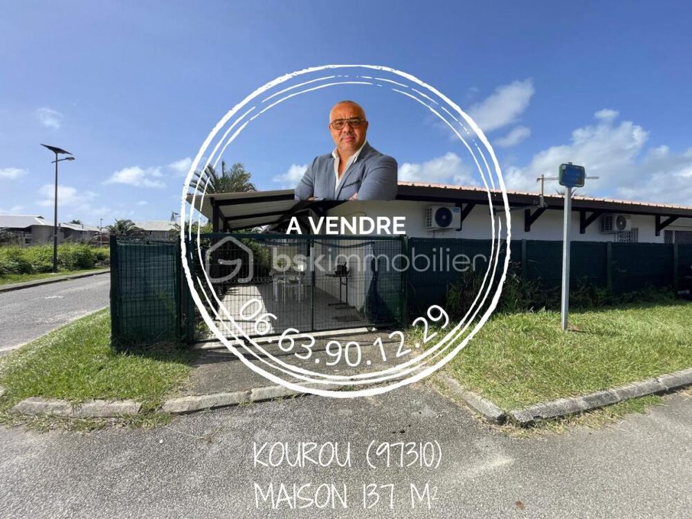 97310 - KOUROU  INVESTISSEMENT LOCATIF  3 LOGEMENTS MEUBLÉS  POTENTIEL 40 920 €/AN  RENTABILITÉ BRUTE POTENTIELLE 11,2 %  A