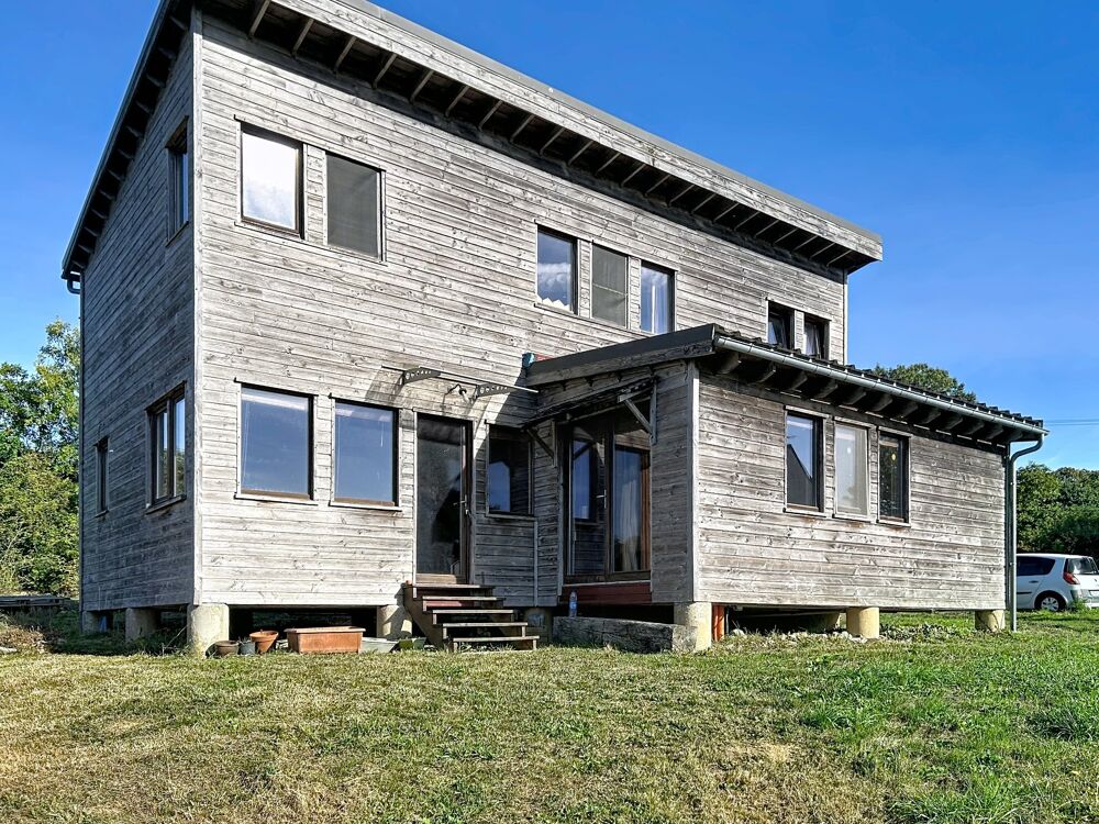 Maison ossature bois lumineuse  112 m²  3 chambres  Silfiac