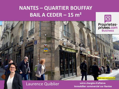 44000 NANTES - BAIL A CEDER QUARTIER BOUFFAY 15 m2 13600 44000 Nantes