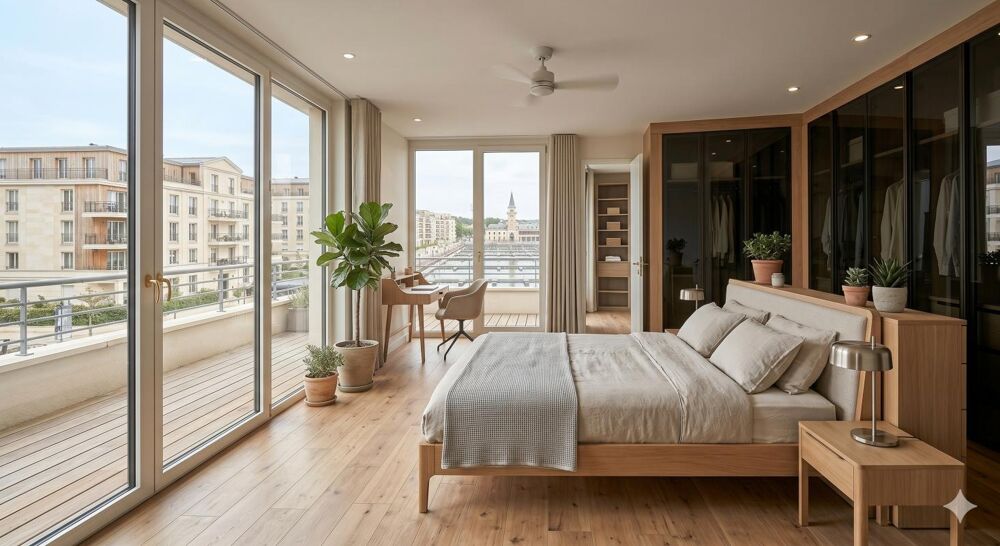 *Magnifique 5 pièces Duplex traversant avec grande terrasse de 46m2 et parking*