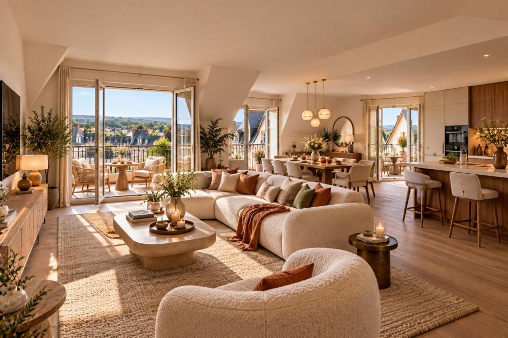 Vente Appartement Bien d'exception: Duplex en attique avec grand Rooftop privatif au coeur de Deauville Deauville
