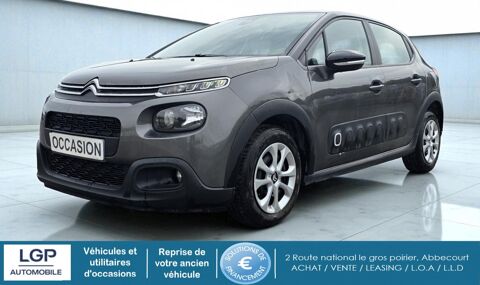 Citro&euml;n C3 1&deg; Main 8.333HT 1.6 Bhdi 100cv Feel Business T&eacute;l/Clim/R&eacute;gul 2020 occasion Abbecourt 60430