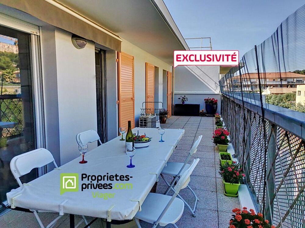 Vente Viager VITROLLES (13) - Exclusivit - VIAGER OCCUPE - TYPE 4 DERNIER ETAGE + TERRASSE Vitrolles