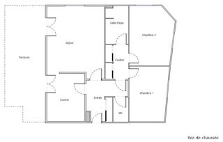  Appartement � vendre 4 pi�ces 80 m�