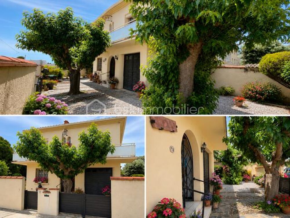 Vente Villa Maison familiale 3 faces avec beaux volumes Rivesaltes