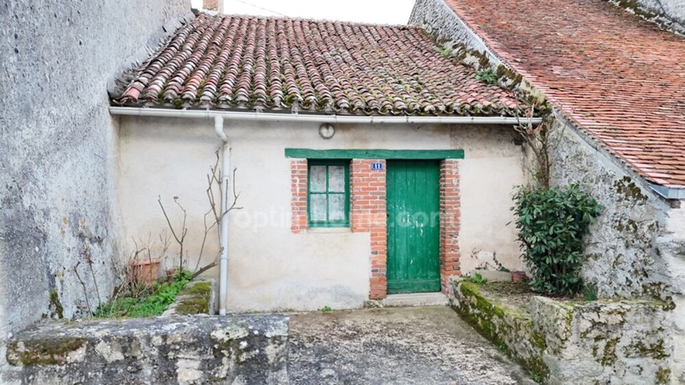 Ensemble 2 maisons mitoyennes à réhabiliter + Grange + Terrain 417 m²- Dompierre les Eglises 87190