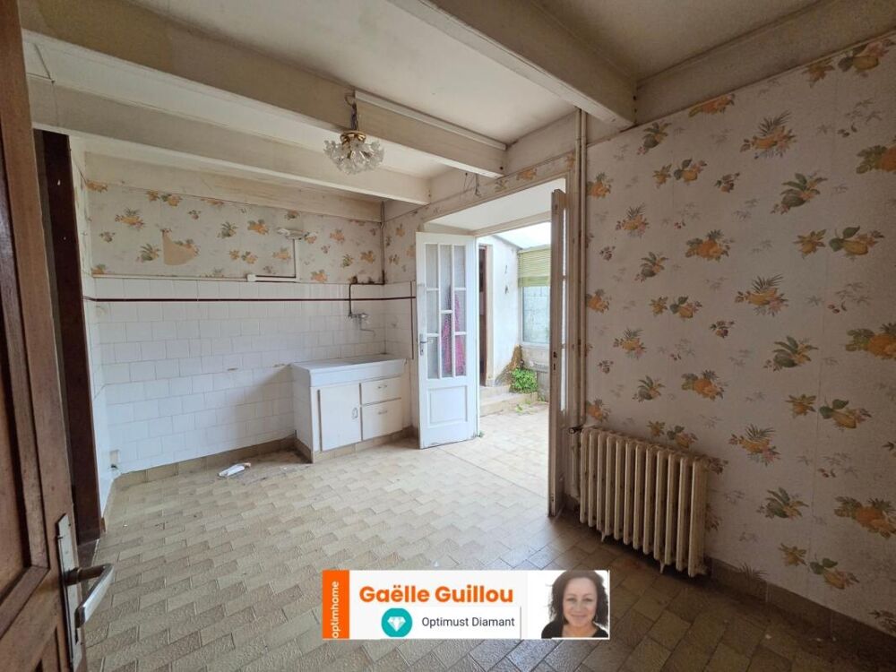 Cléder : Maison à rénover 4 pièces + combles aménageables