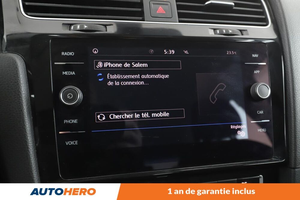 Golf VII 1.0 TSI Connect DSG7 5P 115 ch 2018 occasion 92130 Issy-les-Moulineaux