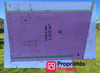  Terrain à vendre 1010 m²