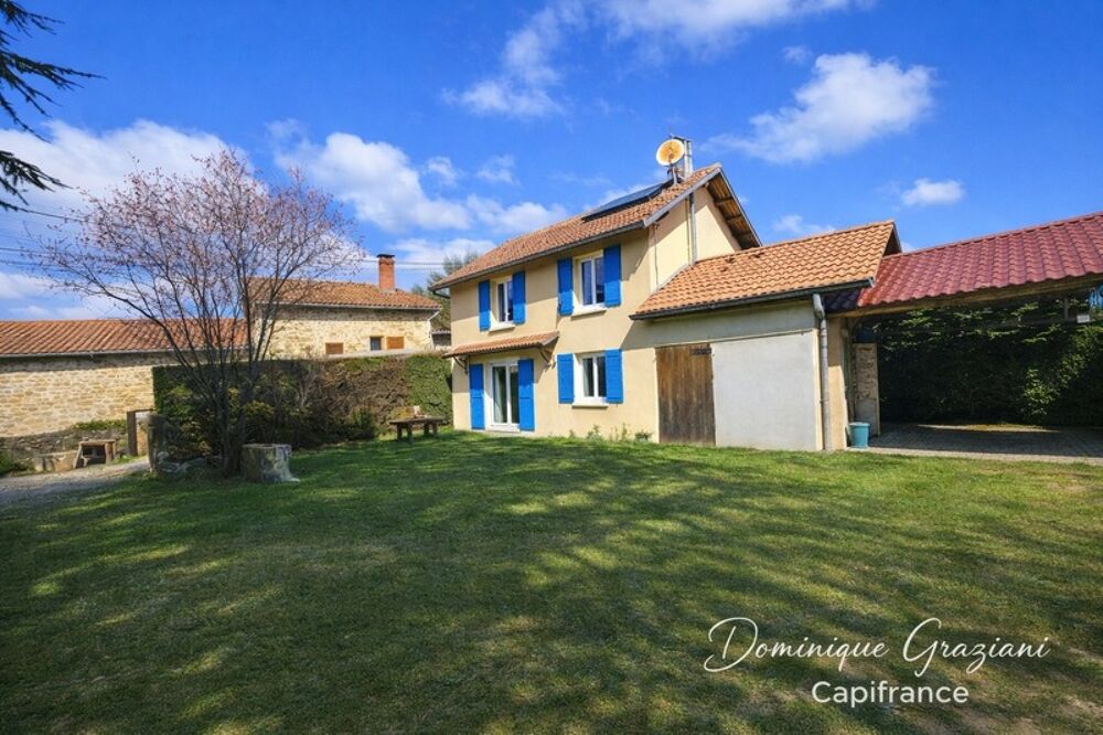 Un havre de paix sur 1500 m² de terrain  charme et tranquillité absolue à Leignecq (42380)