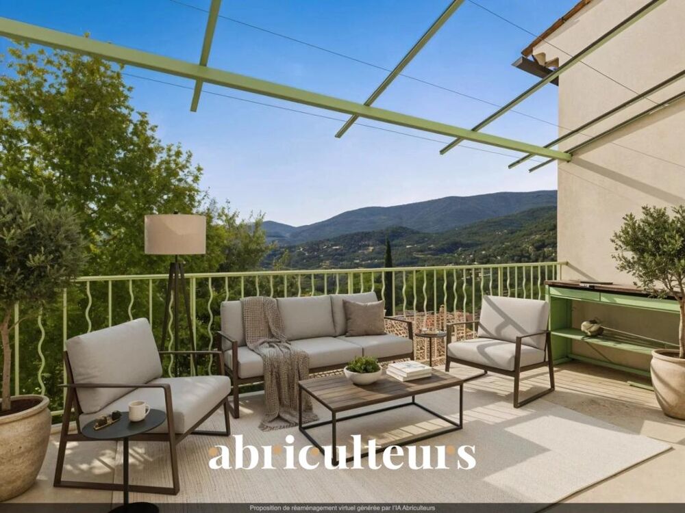 Bel appartement neuf de 95 m² avec une vue panoramique en vente sur Fayence (83440)