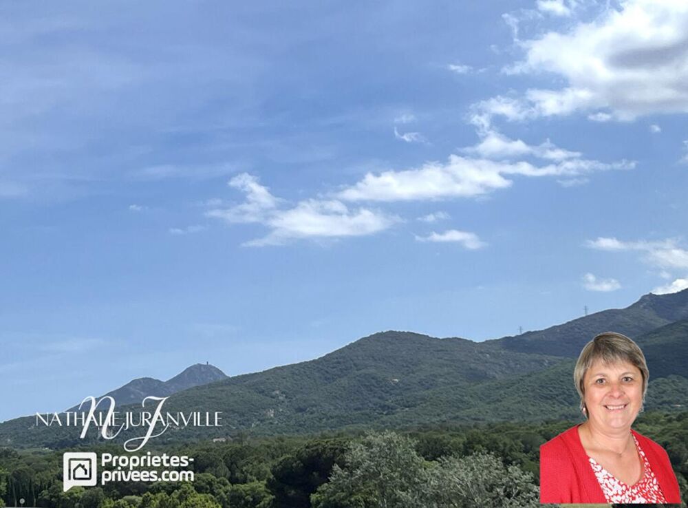 Vente Maison Maison plain-pied à Argeles Sur Mer, 4 pièces, 4 faces, vue montagnes Argeles sur mer