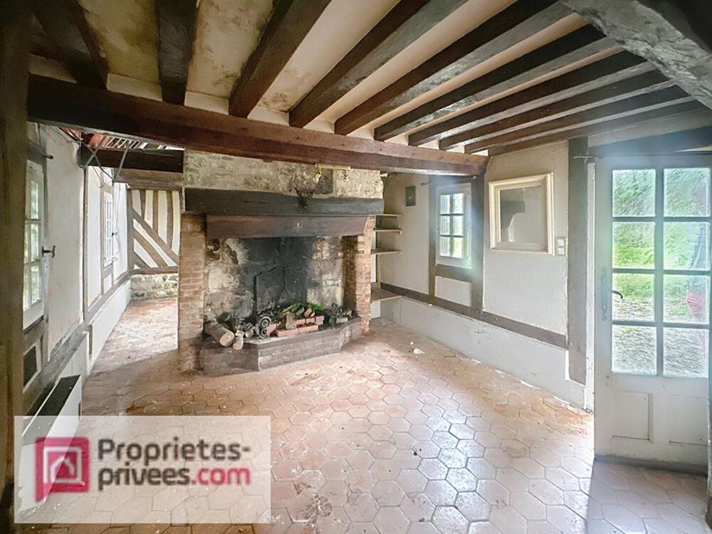 Longère Normande en colombage, à rénover sur grand terrain de 5154m²