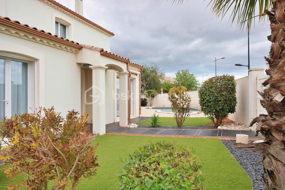 Vente Maison MAISON 5 CHAMBRES GARAGE TERRAIN 591M² PISCINE Sauvian