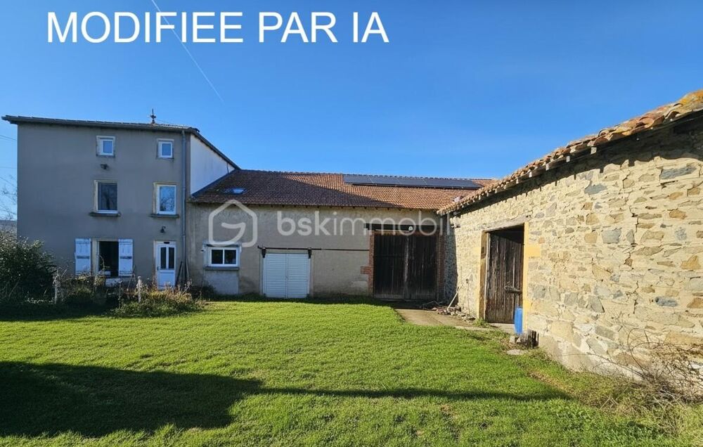 CORPS DE FERME + 4,7 HA  GROS POTENTIEL  PRIX EN BAISSE  Vue exceptionnelle  Proximité Roanne