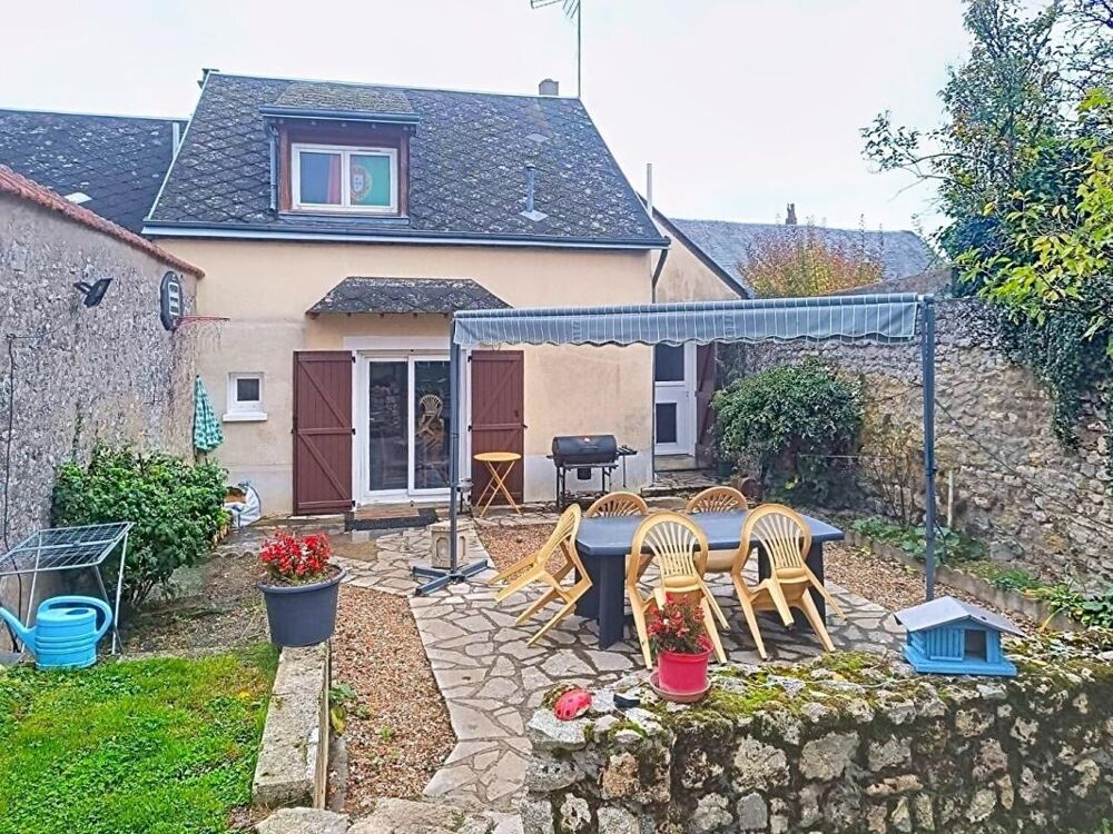 Maison 99m2 avec dépendances atelier garage grange et grand jardin à 2km de Orgères en Beauce