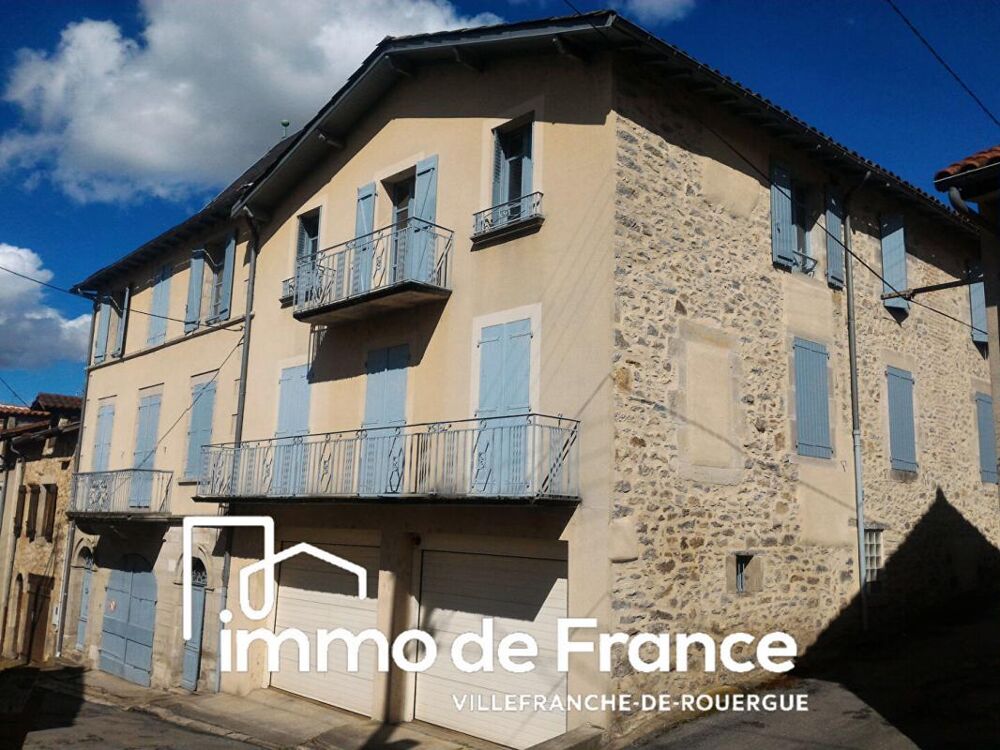 Vente Immeuble Immeuble de rapport  333 m2+ jardin -5 logements Villefranche de rouergue