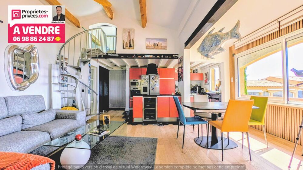 Vente Appartement 2-3 PIECES VUE MER FEERIQUE HAUT DE GAMME Theoule sur mer