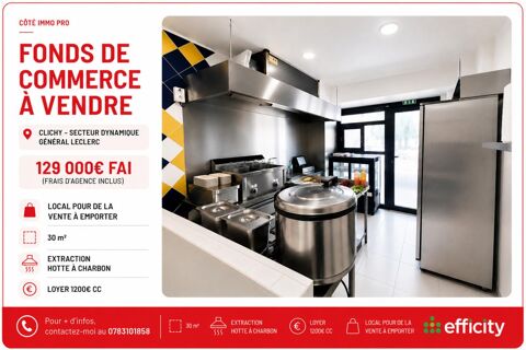 Commerces/Negoce 115000 92110 Clichy