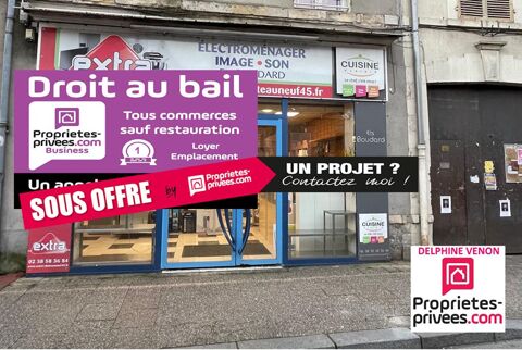 CHATEAUNEUF SUR LOIRE - CESSION DE BAIL, LOCAL COMMERCIAL 11000 45110 Chateauneuf sur loire