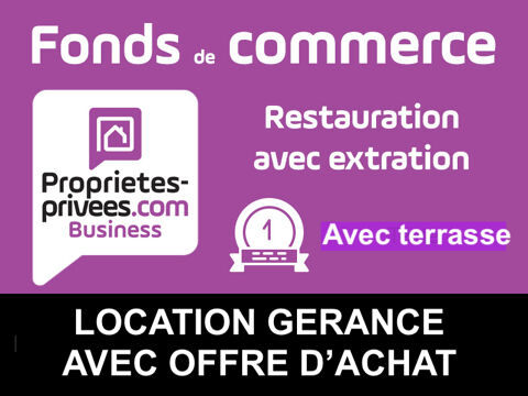 75019 PARIS : BOTZARIS "EXCLUSIVIT&Eacute;" LOCATION GERANCE RESTAURANT - 40 COUVERTS PLUS TERRASSE 1720 75019 Paris