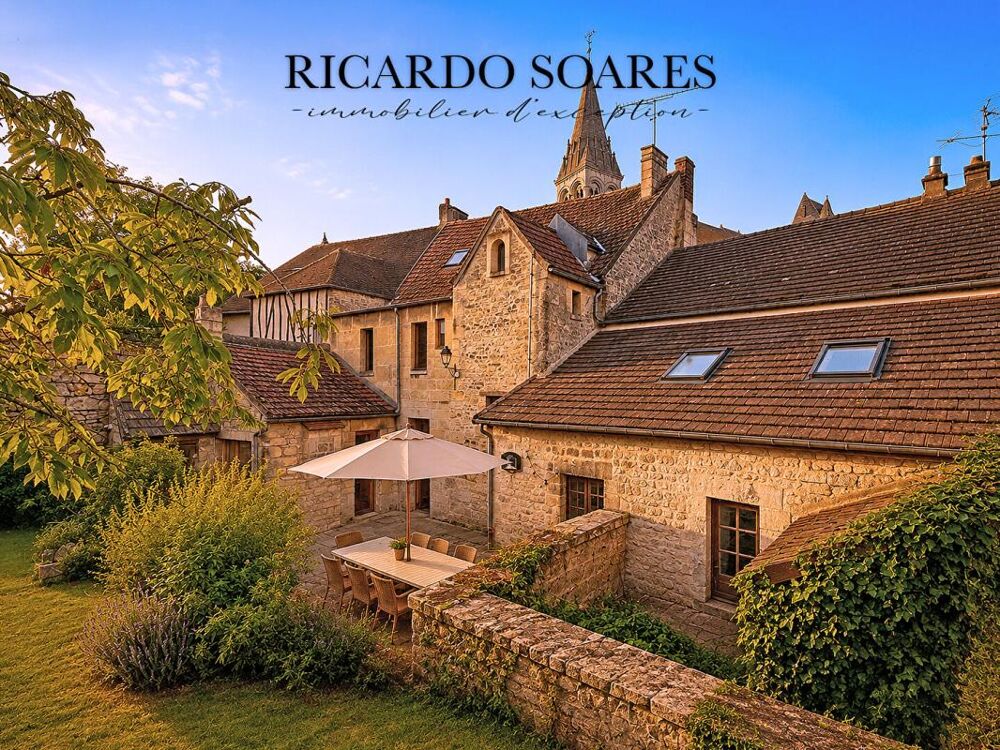 Vente Maison SAINT-LEU-D'ESSERENT 60340 - MAISON DE VILLE EN PIERRE PLEINE DE CHARME / 153 m2 / 3 CHAMBRES / DEPENDANCES / JARDIN SANS VIS-A- Saint leu d esserent