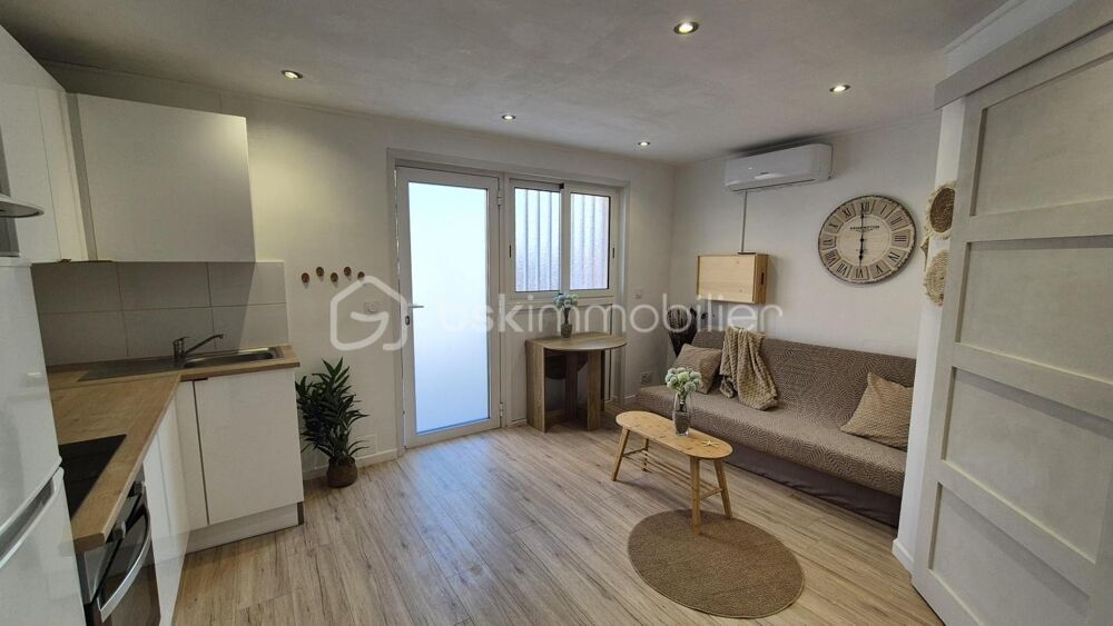 Vente Appartement A VENDRE APPARTEMENT T2 DE 25M² EN REZ DE CHAUSSEE A ARGELES SUR MER - COTE VILLAGE - REFAIT A NEUF - CLIMATISATION REVERSIBLE - Argeles sur mer