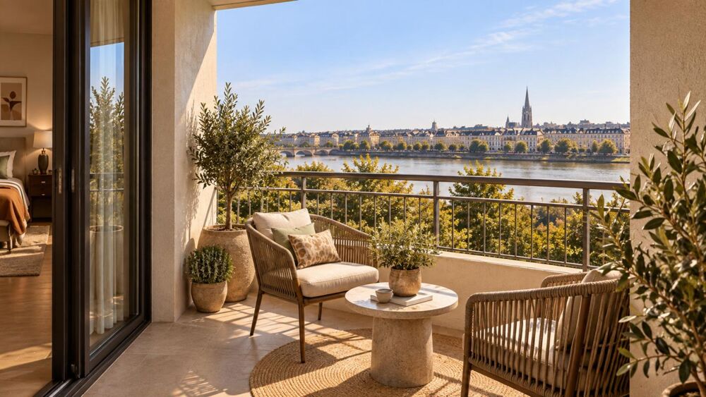 BORDEAUX BASTIDE  T4 AVEC 2 BALCONS, SUITE PARENTALE ET PARKING INCLUS