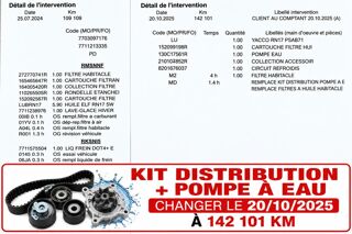 Kangoo Express 1&deg; Main / 1.5L B DCI 95cv de 2021 version EXTRA R-LINK CAMER 2021 occasion 60430 Abbecourt