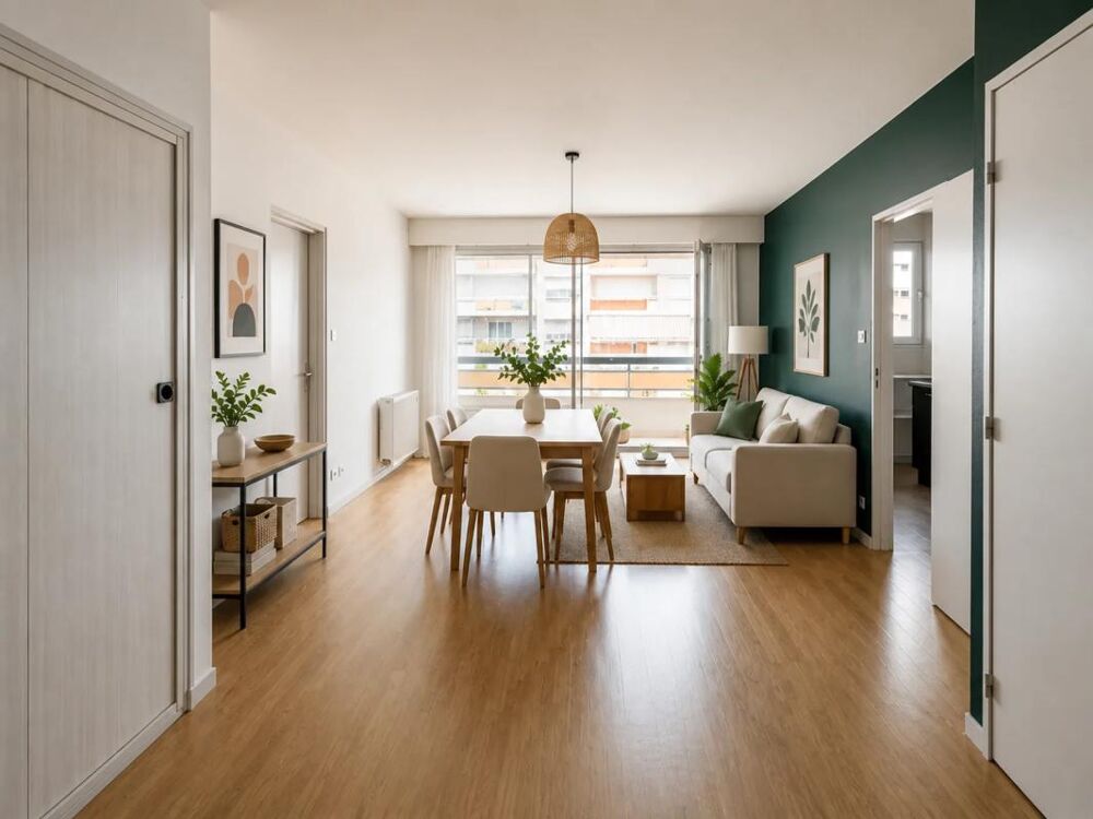 T2 de 46 m² situé à Angers avec ascenseur et parking