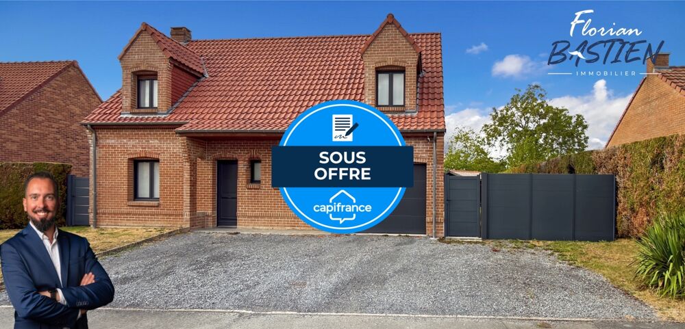 ? EXCLUSIVITÉ  Maison individuelle de 130 m² à Aubry-du-Hainaut