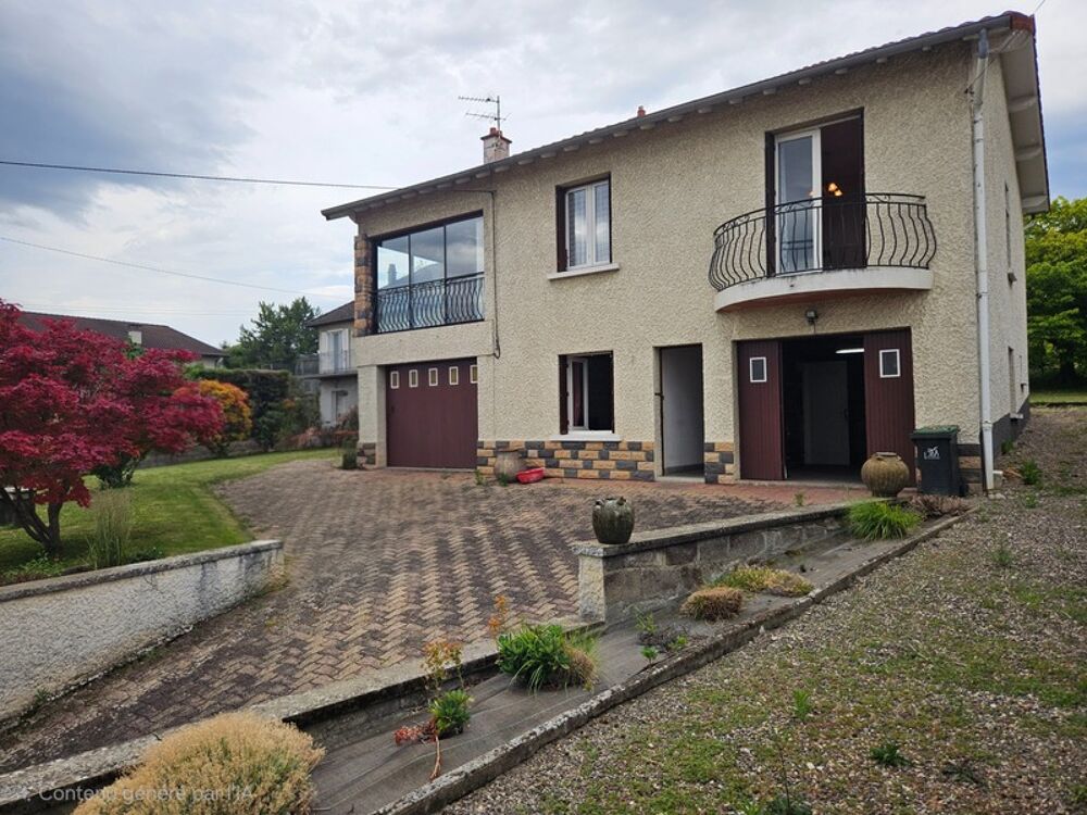 Vente Maison Maison à vendre 4 chambres- 2 garages- terrain 767 m2- LA ROCHE BLANCHE (63670) La roche blanche