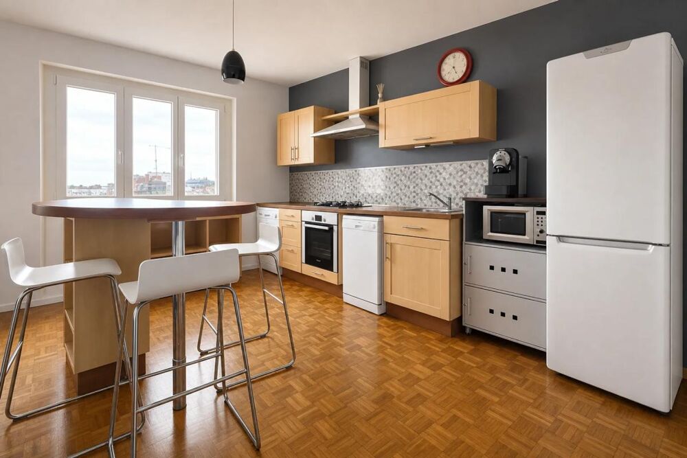 Vente Appartement T4 lumineux 78m² Dijon, dernier étage, garage Dijon