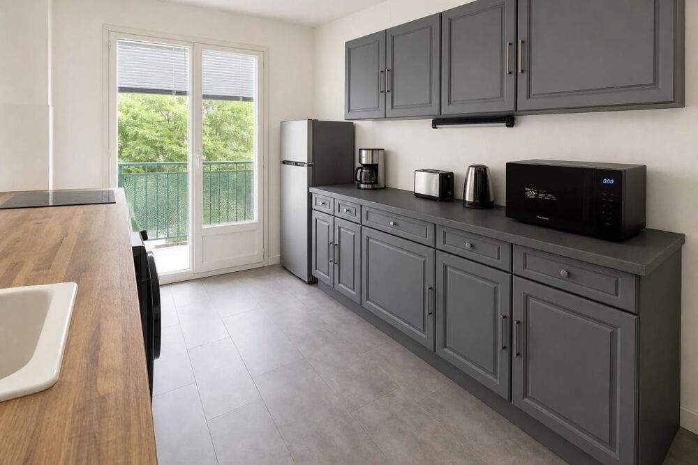 T4 81m² Figuerolles Montpellier, terrasse, parkings